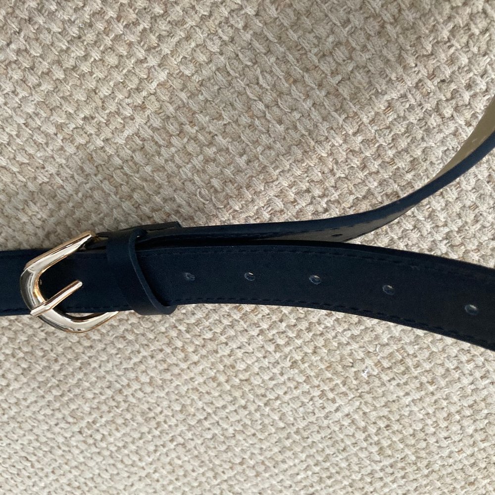 Steve Madden Black Chevron Belt Bag New - Picture 11 of 13